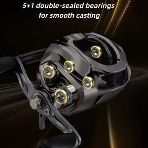 Moulinet à lancer SNEDA anti-recul avec frein électronique, ultra silencieux, lancer longue distance pour la pêche aux leurres - Product Image 3