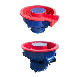 Polisseuses vibrantes pour métaux, machine de polissage à tambour avec pierres abrasives, machine de ponçage et de polissage pour matériaux - Product Image 4