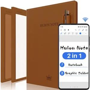 Huion Lưu Ý 2 Trong 1 Kỹ Thuật Số Thông Minh Máy Tính Xách Tay Vẽ Điện Tử Không Dây A5 Kích Thước E-Bằng Văn Bản Chữ Viết Tay Máy Tính Xách Tay X10