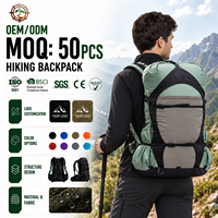 Nouveauté Sac à dos de randonnée, de chasse, de camping et d'escalade en nylon confortable pour les sports de plein air