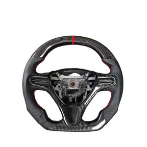 Volante in Fibra di Carbonio Forgiata per <span class=keywords><strong>Honda</strong></span> <span class=keywords><strong>S2000</strong></span> Fit City GE6 GR8 GK5 8.5 Civic Accessori 2008 2009 2010 2011 2012 2013 - Product Image 3