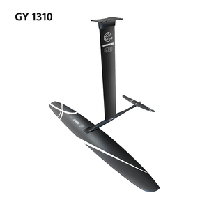 Kit hydrofoil abordable GY1310 : Aile avant en carbone, mât en aluminium, configuration stable pour l'apprentissage du wing foil et du kitesurf - Product Image 1