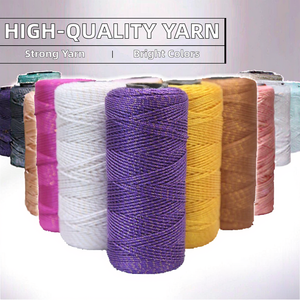 Chất Lượng Cao Lanh Polypropylene Sợi Mới Sợi Bán Buôn Cho Tay Đan Mũ Phẳng Nhuộm PP Sợi - Product Image 3