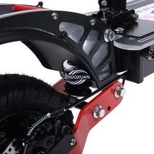 Trottinette électrique pliable pour adultes, longue autonomie, batterie au lithium, 2 roues, trottinette électrique portable pour les déplacements urbains - Product Image 3