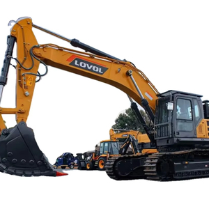 Excavadora Hidráulica Sobre Orugas Ultra Pesada de 48 Toneladas Lovol Serie FR480 con Motor Cummins, Dedicada a Minería - Product Image 1