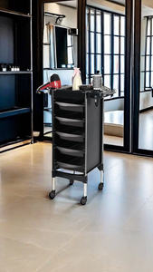 सस्ते सैलून फर्नीचर बाल ट्रॉली आधुनिक 360 रोटेशन हेयर सैलून ट्रॉली - Product Image 5