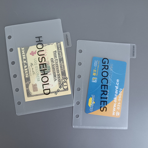 Divisori Personalizzati Durevoli e Flessibili con Linguette Preformate Opache e Trasparenti per Risparmi e Sfide di Risparmio, Formato A7 A6 - Product Image 3