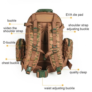 Mochila Táctica Impermeable para Exteriores, Portátil, de Gran Capacidad, para Ciclismo, Correr, Montañismo, Viajes, Deportes, Campamento, Senderismo - Product Image 5