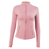 LL Sports Fitness Yoga Kleding Dames Ademend Spandex/Nylon Geruite Jas Yoga Set Hoge Taille Skinny Fit Leggings Trainingspak