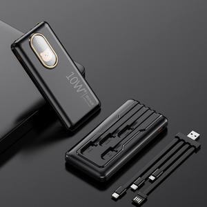 Nuevo Diseño de Mini Banco de Carga de 10W y 10000mah, Cargador Rápido de Alta Capacidad con Cables Integrados - Product Image 6