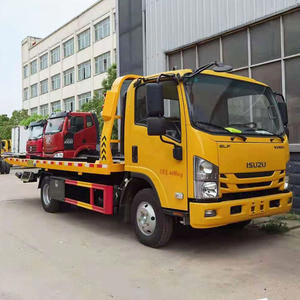 Dépanneuse d'entraînement d'ISUZU KV100 4*2 boom de récupération de naufrageur de carburant diesel de 5 tonnes nouvelle naufrageur monté sur camion de transmission manuelle à vendre - Product Image 2