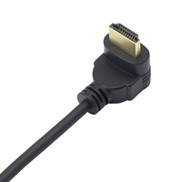 HDMI-Spiral kabel 270 Grad Aufwärts winkel HDMI-Stecker auf HDMI-Stecker Spiral kabel Unterstützung 4K/60HZ für Kamera-Monitor-Computer