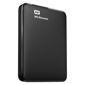 Disco Duro Externo 2.5" 1TB <span class=keywords><strong>WD</strong></span> ELEMENTS PORTABLE Portátil Negro WDBUZG0010BBK WESN - Product Image 6