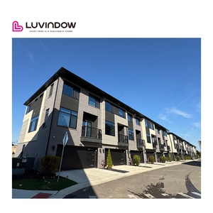 2024 New Arrival High Quality House Windows Double Glass Black Tilt Turn Aluminum Casement Windows