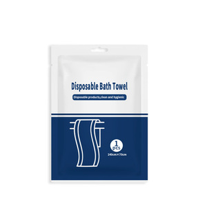 Serviette de bain jetable 140cmX70cm en microfibre, emballée individuellement pour les voyages, les hôtels, les maisons d'hôtes - Product Image 4
