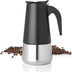 Classic Stainless Steel Moka Pot Espresso Coffee <b>Maker</b> - Product Image 1
