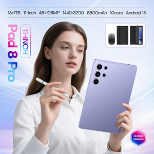 Nouvelle tablette pour enfants Pad 15 Pro, écran capacitif de <span class=keywords><strong>11</strong></span> <span class=keywords><strong>pouces</strong></span>, réseau complet 4G/5G/GSM, processeur quadricœur MTK, 16+1 To, Android 15, Wi-Fi - Product Image 4
