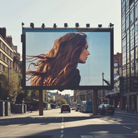 Haute luminosité HD extérieur étanche P4 P5 P6 publicité LED affichage vidéo mur numérique affiche pour panneaux d'affichage LED fixes