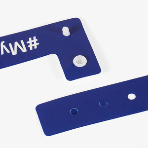 Pulsera de vinilo personalizada para bebé, banda de <span class=keywords><strong>PVC</strong></span> con estampado de un solo uso para Hospital, identificación de pacientes, barata - Product Image 5