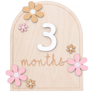 Cartello 'Hello World' per Annuncio Nascita, Accessori Fotografici in Legno per Neonati, Idee per Annuncio Nascita - Product Image 5