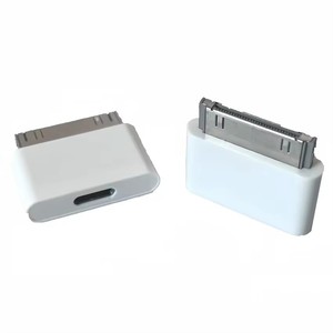 Adaptador de iluminación a <span class=keywords><strong>30</strong></span> Pines, convertidor de sincronización de carga macho a hembra de <span class=keywords><strong>30</strong></span> Pines de 8 pines para <span class=keywords><strong>IPhone</strong></span> 4, Cable de cargador táctil para IPad 2 3 IPod - Product Image 4