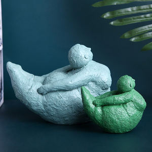 ของตกแต่งบ้านสไตล์นอร์ดิกน่า<span class=keywords><strong>รัก</strong></span>ทำจากยางเรซินสำหรับ<span class=keywords><strong>ผู้หญิง</strong></span><span class=keywords><strong>อ้วน</strong></span>โยคะเครื่องประดับเฟอร์นิเจอร์สำนักงานบ้านของขวัญแปลกใหม่ - Product Image 5