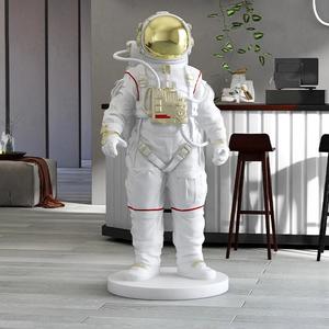 Скульптура астронавта из стекловолокна в натуральную величину, домашний декор, витрина магазина - Product Image 2