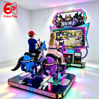 Machine de jeu commerciale de tir à cheval et de chasse 3D, à monnayeur, pour enfants, pour centre de divertissement, vente en gros, CustomQ