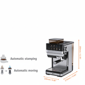 ANBOLIFE - Cafetera Espresso Profesional de 20 Bares con Pantalla Táctil y Bloque Térmico <span class=keywords><strong>para</strong></span> Preparar Cappuccino y Latte - Product Image 2