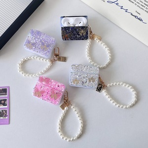 Pour Airpods 1/2 Pro pour Airpods 3 étui pour écouteurs à motif de mouche de beurre plaqué de luxe - Product Image 6