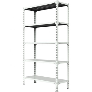 Laden Sie 10-100kg Industrie regal <span class=keywords><strong>Racking</strong></span> Warehouse Gebraucht Leichte Metall lagerung Schlitz winkel Eisen regal Regal Multi Color - Product Image 3