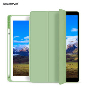 2023 nouveau étui en cuir PU intelligent antichoc couverture arrière en Silicone avec porte-crayon <span class=keywords><strong>Folio</strong></span> support étui pour iPad Air 4/5 10.9 2022 - Product Image 5