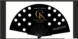 Black Rib Pp <b>Plastic</b> Handheld Fan With Bag Pvc Material <b>Letter</b> Pattern for Home Decoration or Business Advertising Gifts - Product Image 5