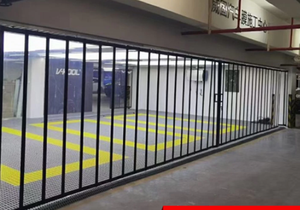 Puerta Corredera de Aleación de Aluminio para Estación de Trabajo de Lavado de Autos, Película para Puerta de Vidrio, Separador de Espacios, Belleza Automotriz - Product Image 2