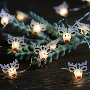 Christmas Deer Copper Wire Led Light