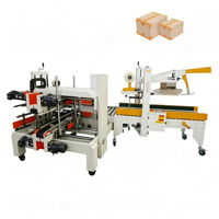 Scelleuse de cartons haute vitesse de type H Poshysmart, machine de scellage des bords des quatre coins pour la distribution logistique de la fabrication alimentaire