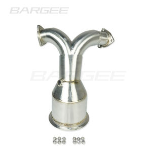 Bargee <span class=keywords><strong>Megna</strong></span> Flow tuyau de descente d'échappement pour audi B9 S5 S4 V6 3.0T 2018 ~ UP système d'échappement tuyaux d'échappement de voiture - Product Image 2