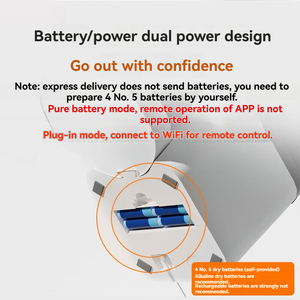 Comedero Doble para Mascotas 6L Graffiti, Dispensador de Comida para Perros Grandes, Artículos para Mascotas, Comedero con Cámara 1080P HD 5G, Gran Venta - Product Image 3