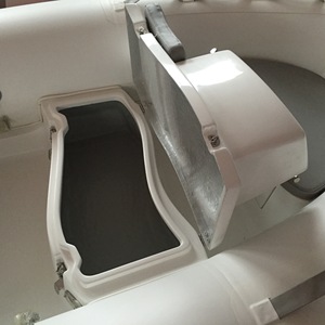 CE certificata costola barca piccolo Yacht Yacht da pesca con motore fuoribordo scafo rigido in vetroresina gommone per la vendita - Product Image 5