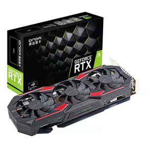 การ์ดจอ Geforce RTX 2060 6GB 192bit GDDR6 สำหรับเล่นเกมบนเดสก์ท็อป 2xDisplayPort 6pin+8pin พอร์ตจ่ายไฟ การ์ดจอ 6gb VR - Product Image 5