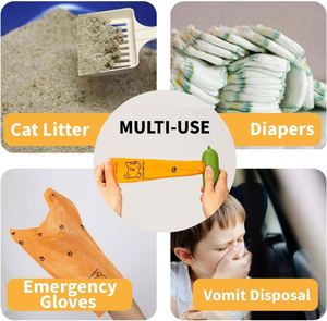 Sacs à déjections pour animaux de compagnie personnalisés avec logo d'usine, avec distributeur de sacs à crottes pour chiens, sacs à crottes pour chiens pour la maison, l'extérieur, les promenades et les voyages - Product Image 1