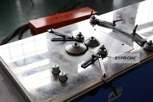 Mesin pembuat siku hidrolik, peralatan pipa bulat lembar logam pembengkokan siku hidrolik - Product Image 5