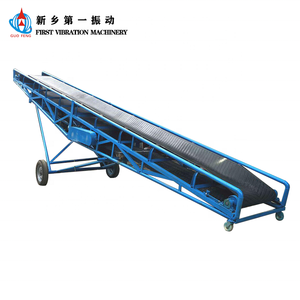 Nastro Trasportatore a Cinghia Mobile a V in Gomma Larghezza 650 per Carico Sacchi di Fertilizzante - Product Image 6