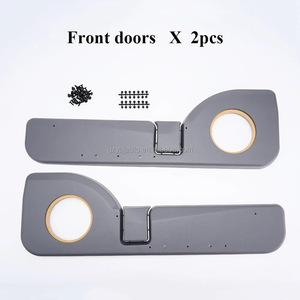 Accessoires automobiles YBJ – 4 enceintes de porte avant et arrière pour Land Cruiser série 70 BEIGE LC70 76 <span class=keywords><strong>78</strong></span> 79 LC76 LC78 LC79 avec porte-gobelets - Product Image 3