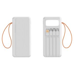 Banco de Energía de Alta Capacidad de 50000 mAh, 60000 mAh, 70000 mAh con Carga Rápida, 4 Cables, 22.5 W, Cargador Portátil de Emergencia para Móviles - Product Image 6
