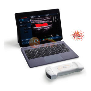 Kleur Doppler 128 Elementen 3 In 1 Draadloze Echografie Usg Sonde Draagbare Ultrasone Scanner - Product Image 1