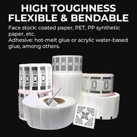UT201 UHF RFID Etiquette Adhesive ISO18000 6C EPC Gen2 Impression Personalisee pour Gestion Inventaire Logistique