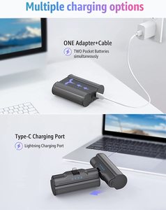 Mini ngân hàng điện sạc nhanh 10000mAh sạc di động ngân hàng điện nhỏ cho <span class=keywords><strong>Iphone</strong></span> Android - Product Image 2