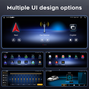 12.3 inch màn hình kép hiển thị Android 13 MTK CPU đài phát thanh đa phương tiện Carplay nâng cấp cho Mercedes Benz một lớp học - Product Image 4