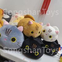 Songshan Toys peluches peluches peluches Jouets en peluche personnalisés chauds coussin personnalisé bureau animal doux chat mignon fabricant d'oreillers en peluche